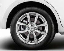 15'' Alloy Wheels - Silver Grey (x4)